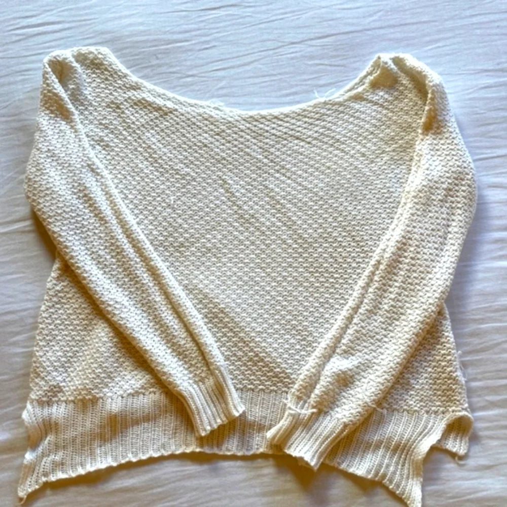 White Knit Sweater
